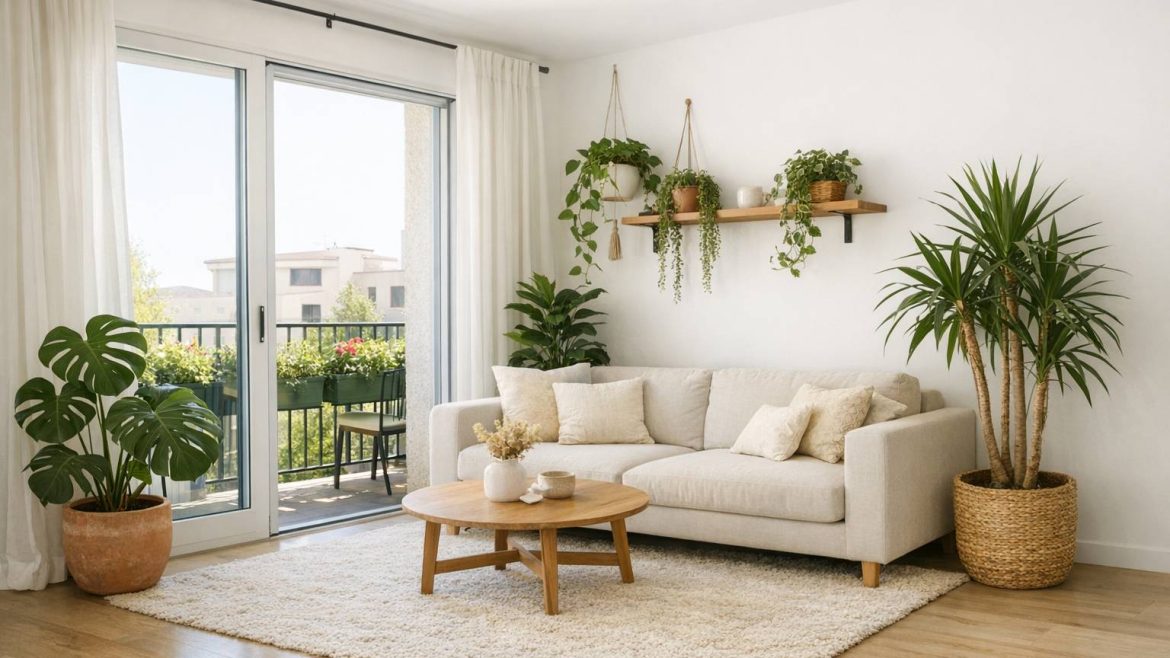 Cómo integrar plantas en la decoración interior y exterior sin recargar los espacios