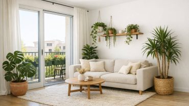Cómo integrar plantas en la decoración interior y exterior sin recargar los espacios