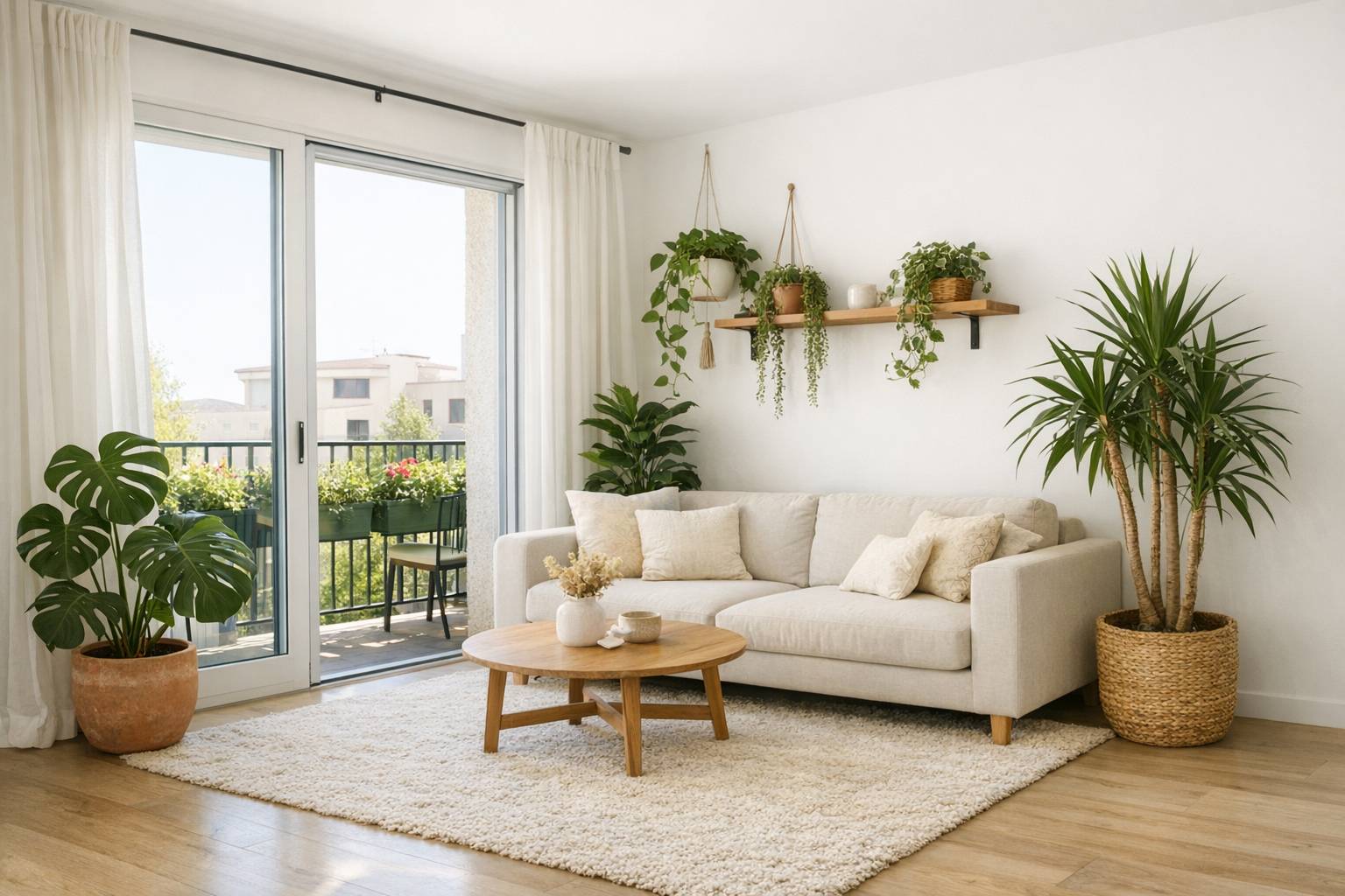 Cómo integrar plantas en la decoración interior y exterior sin recargar los espacios